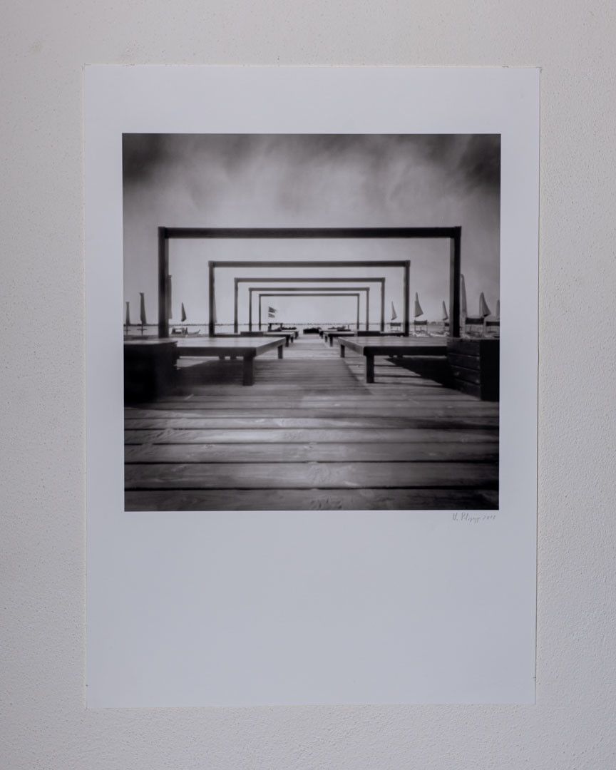 FOTOGRAFIA MASSIMO  PELAGAGGE ' VERSO IL MARE A B C '    Trittico: ogni una  L 48 x H 68 cm.