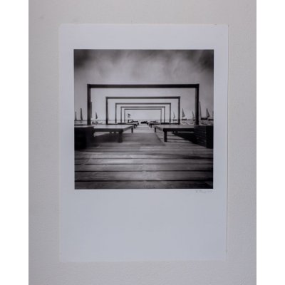 FOTOGRAFIA MASSIMO PELAGAGGE ' VERSO IL MARE A B C ' Trittico: ogni una L 48 x H 68 cm.