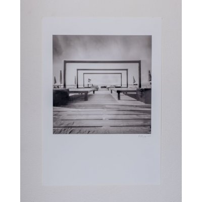 FOTOGRAFIA MASSIMO PELAGAGGE ' VERSO IL MARE A B C ' Trittico: ogni una L 48 x H 68 cm.