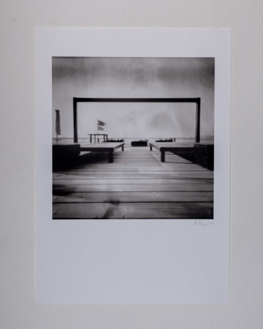 FOTOGRAFIA MASSIMO  PELAGAGGE ' VERSO IL MARE A B C '    Trittico: ogni una  L 48 x H 68 cm.
