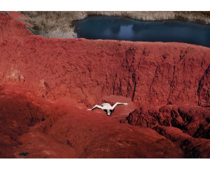 FOTOGRAFIA ROSSANA RUGGIERO ' SU MARTE 1 ' dimensioni L 70 x H 100 cm.