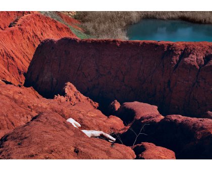 FOTOGRAFIA ROSSANA RUGGIERO ' SU MARTE 3 ' dimensioni L 70 x H 100 cm.