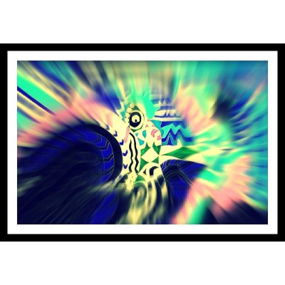 DIGITAL ART ALESSANDRO BESANA ' I AM NOT BAD ' dimensioni L 130 x H 100 cm.