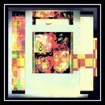 DIGITAL ART ALESSANDRO BESANA ' COSMIC CLOCK ' dimensioni L 130 x H 100 cm.