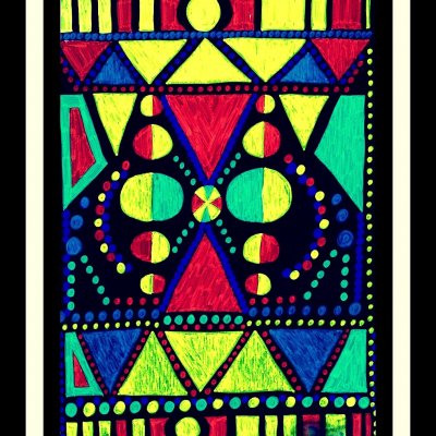 DIGITAL ART ALESSANDRO BESANA ' COLUMBUS ' dimensioni L 130 x H 100 cm.