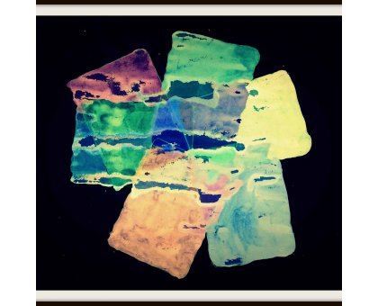 DIGITAL ART ALESSANDRO BESANA ' CHINESE SHADOWS ' dimensioni L 130 x H 100 cm.