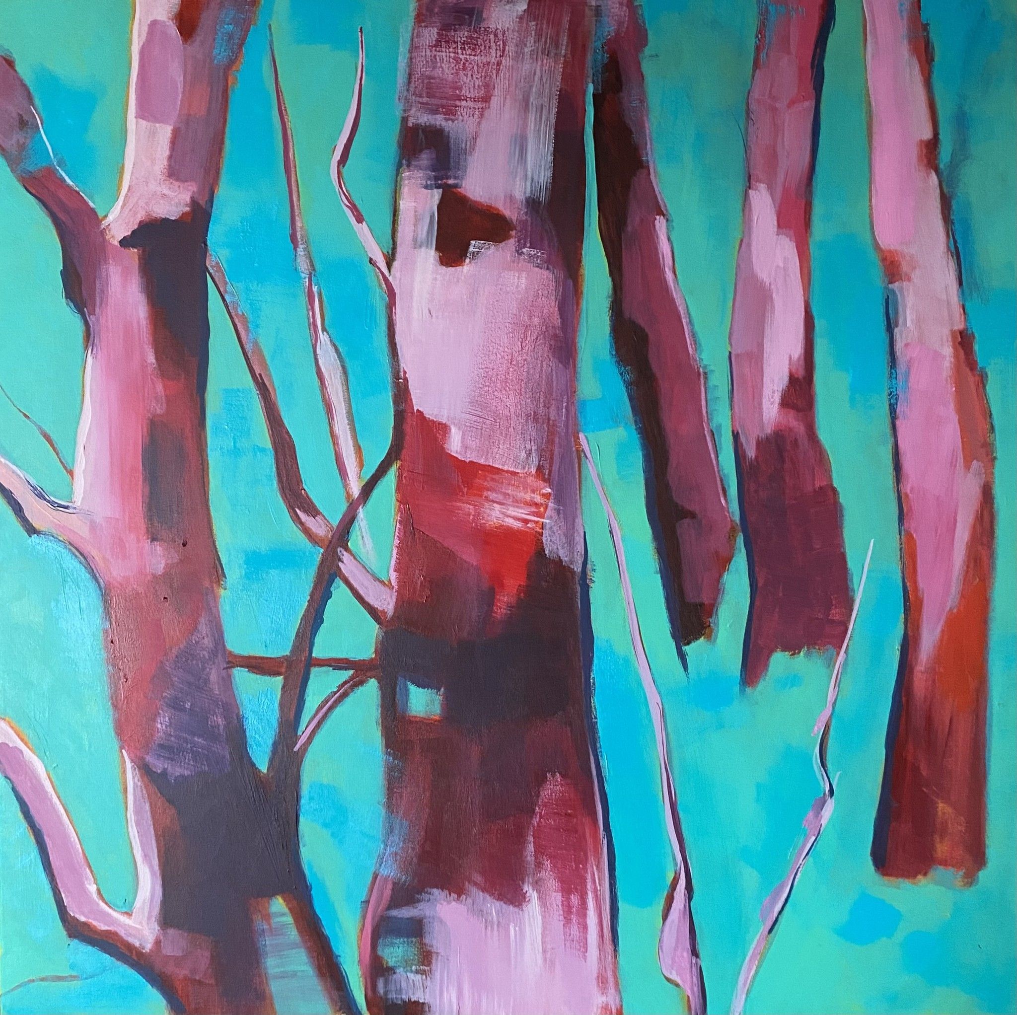 PROMO #artistadelmese   MIXED MEDIA SU TELA  BIANCA  BEGHIN ' SPERANZA  '  dimensioni L 60 x H 60 cm.
