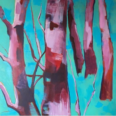 PROMO #artistadelmese   MIXED MEDIA SU TELA  BIANCA  BEGHIN ' SPERANZA  '  dimensioni L 60 x H 60 cm.