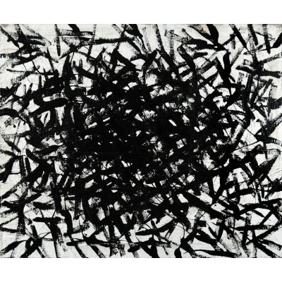 ACRILICO SU TELA MARCO PANIGHINI ' ARTWORK 00120 ' dimensioni L 100 x H 120 cm.