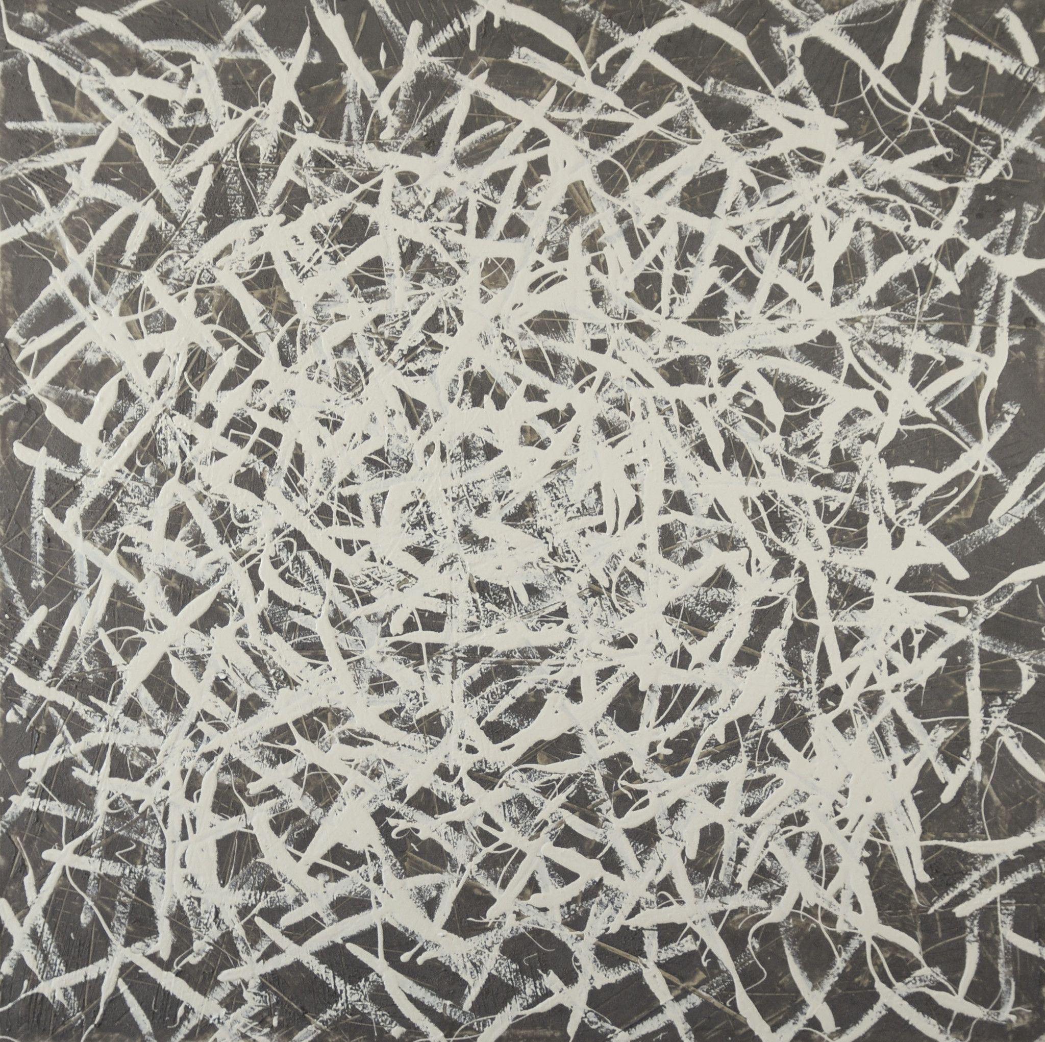 ACRILICO SU TELA  MARCO  PANIGHINI ' ARTWORK  00119  '  dimensioni L 100 x H 100 cm.