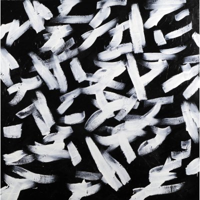 ACRILICO SU TELA MARCO PANIGHINI ' ARTWORK 0097 ' dimensioni L 100 x H 100 cm.