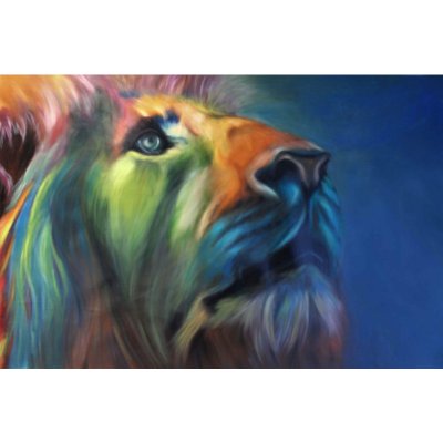 OLIO SU TELA GIUSI VELLONI ' CECIL ' dimensioni L 120 x H 180 cm.