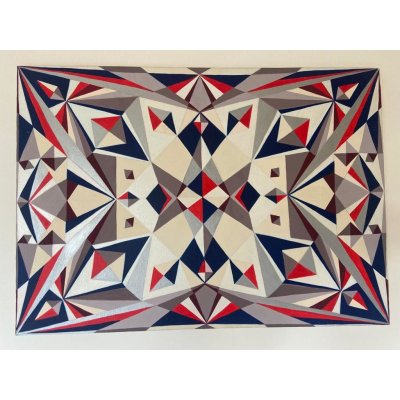 ACRILICO SU TELA ARIANNA DI TROILA ' BUTTERFLY ' dimensioni L 70 x H 50 cm.