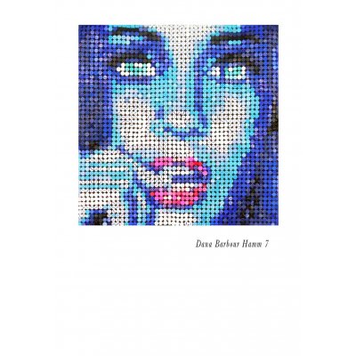 MIXED MEDIA JORGE CASTRO GOMEZ " DANA 7 " dimensioni L 145 x H 145 cm.