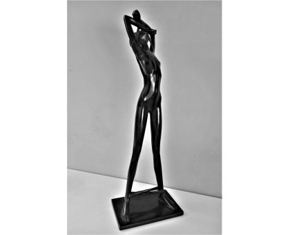 SCULTURA IN MARMO SMAIL ZIZI " EOS " dimensioni L 28 x H 80 x P 17 cm.