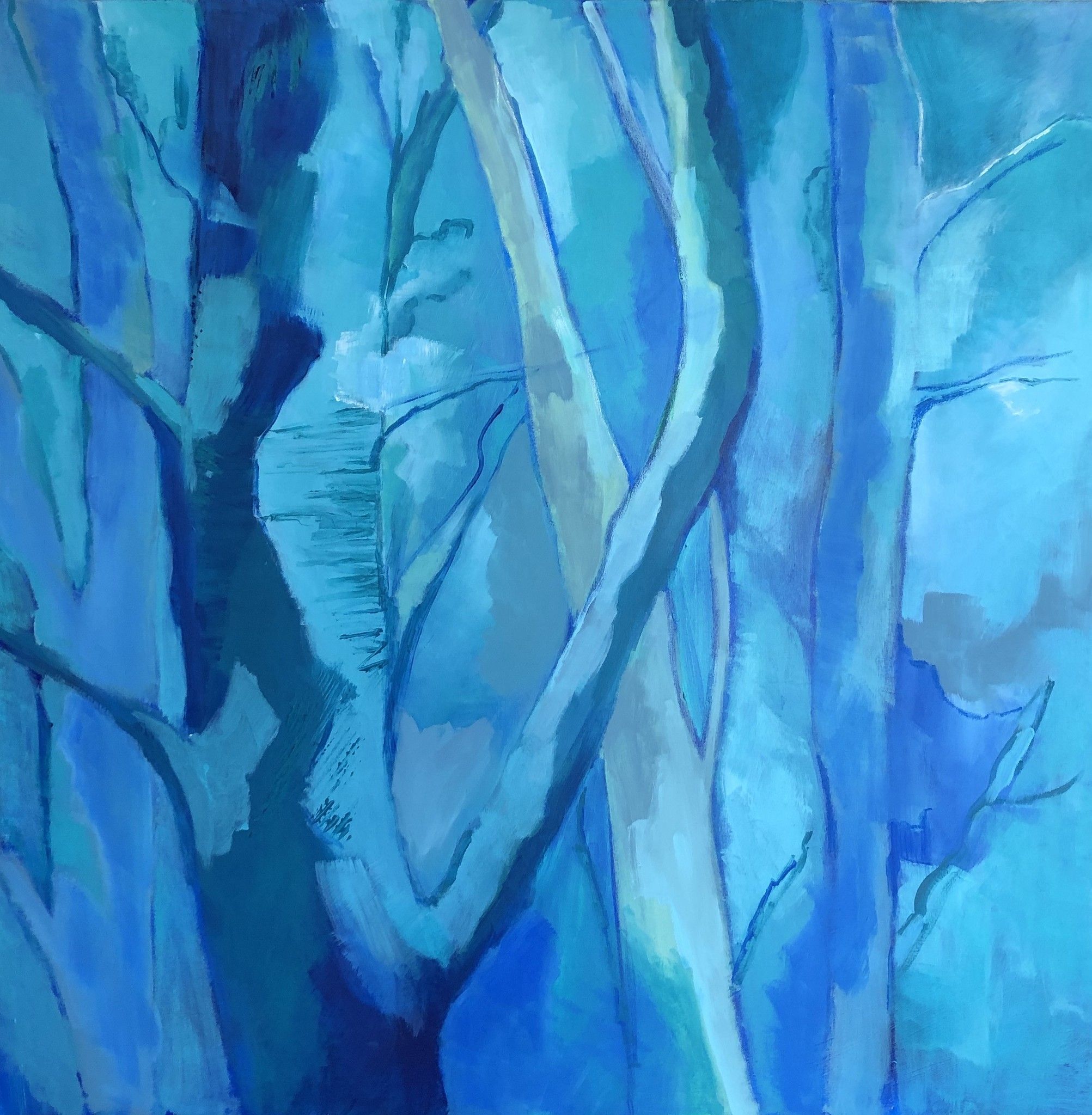 MIXED MEDIA BIANCA BEGHIN ' SENZA FINE '  dimensioni L 80 x H 80 cm.