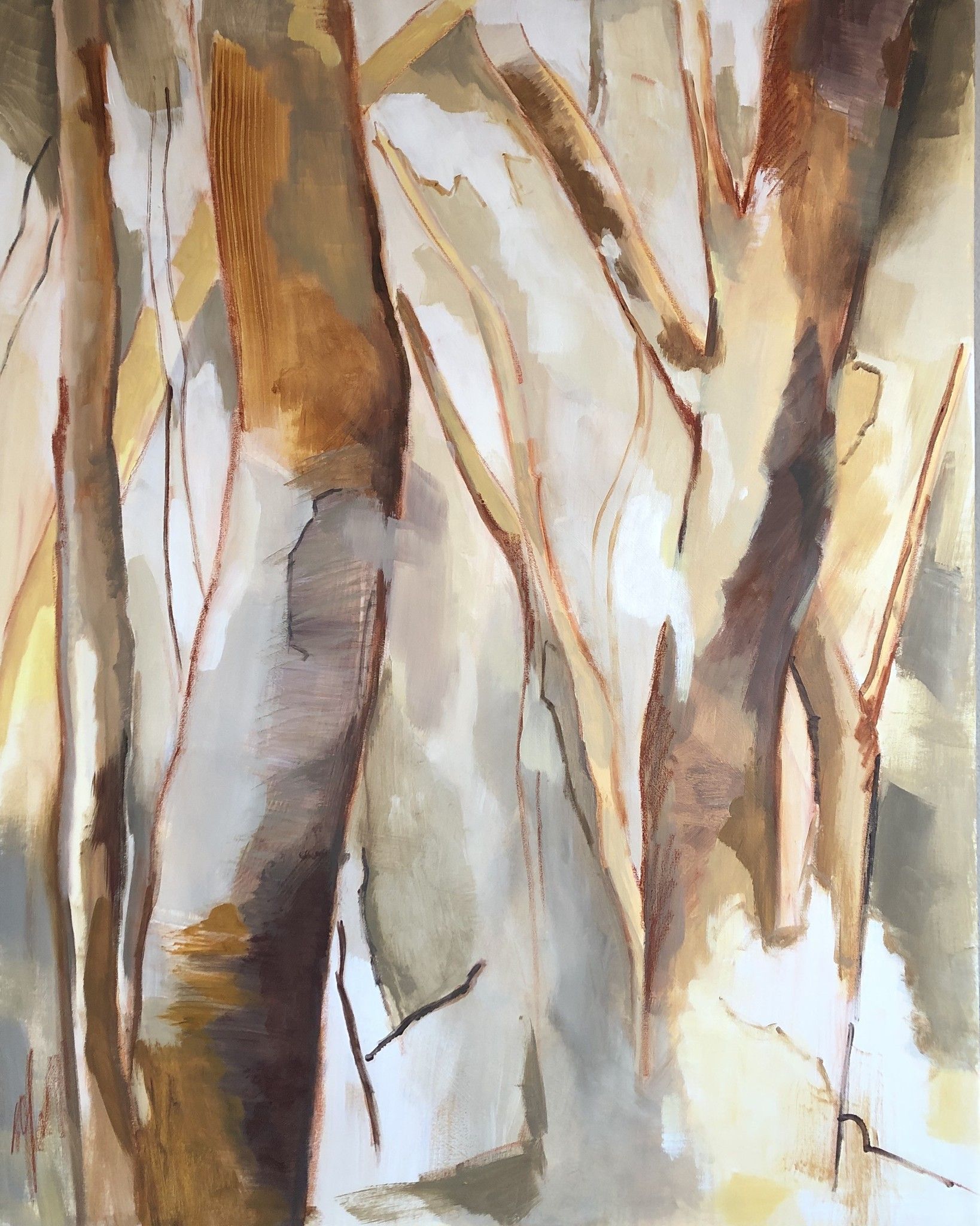 MIXED MEDIA BIANCA BEGHIN " DONO DI MEMORIA "  size  L 80 x H 100 cm.