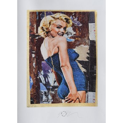 GRAFICA GIULIANO GRITTINI ' FASHION ' dimensioni L 50 x H 70 cm.