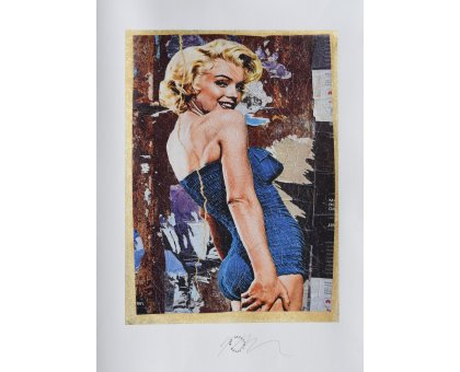 GRAFICA GIULIANO GRITTINI ' FASHION ' dimensioni L 50 x H 70 cm.