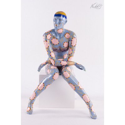 SCULTURA FRANCO NONNIS " ALESSANDRA " dimensioni L 100 x H 100 x P 60 cm.