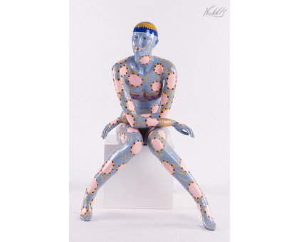 SCULTURA FRANCO NONNIS " ALESSANDRA " dimensioni L 100 x H 100 x P 60 cm.