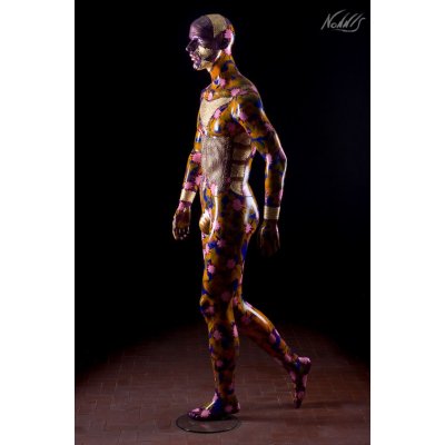 SCULTURA FRANCO NONNIS " ANDREA " dimensioni L 100 x H 180 x P 40 cm.