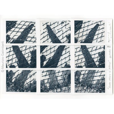 VINTAGE POLAROID MAURIZIO GALIMBERTI 'FLAT FROTTABLE' dimensioni cm. 46x39