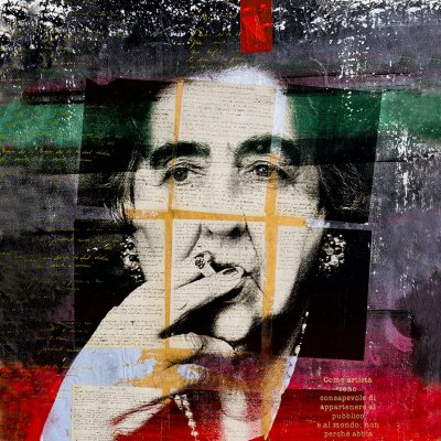 GRAFICA GIULIANO GRITTINI ' MERINI ' dimensioni L 22,5 x H 22,5 cm.