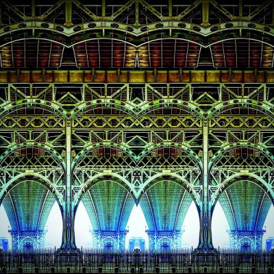 FOTOGRAFIA MAX FALSETTA SPINA ' NEW YORK STUDIO 3 ' dimensioni L 100 x H 100 cm.