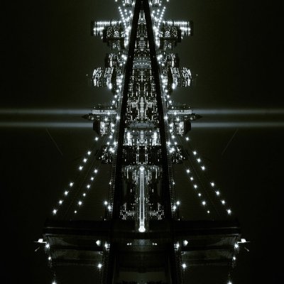 FOTOGRAFIA MAX FALSETTA SPINA ' NEW YORK STUDIO 10 ' dimensioni L 100 x H 100 cm.