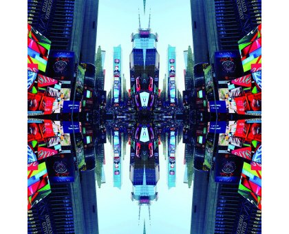 FOTOGRAFIA MAX FALSETTA SPINA ' NEW YORK STUDIO 11 ' dimensioni L 100 x H 100 cm.