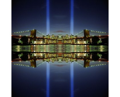 FOTOGRAFIA MAX FALSETTA SPINA ' NEW YORK STUDIO 16 ' dimensioni L 100 x H 100 cm.