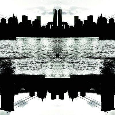 FOTOGRAFIA MAX FALSETTA SPINA ' NEW YORK STUDIO 20 ' dimensioni L 100 x H 100 cm.