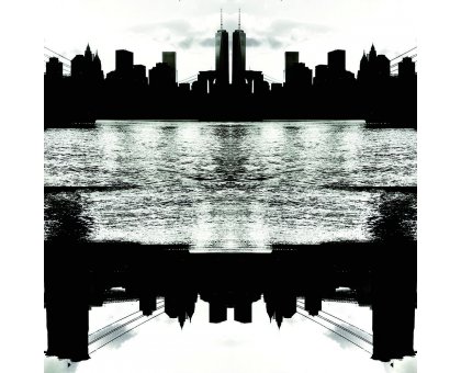 FOTOGRAFIA MAX FALSETTA SPINA ' NEW YORK STUDIO 20 ' dimensioni L 100 x H 100 cm.