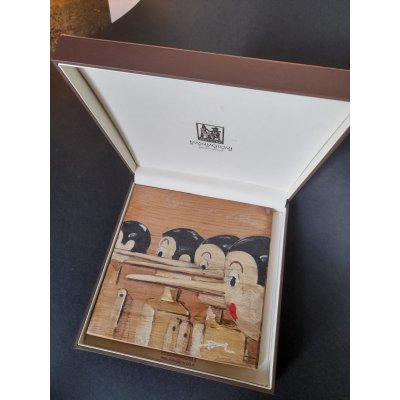 MASSIMO LOMI " UNA BUGIA DIETRO L' ALTRA " dimensioni L 17 x H 17 cm.