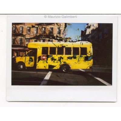 VINTAGE POLAROID MAURIZIO GALIMBERTI 'NY FUJI 016' dimensioni cm. 32x34