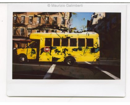 VINTAGE POLAROID MAURIZIO GALIMBERTI 'NY FUJI 016' dimensioni cm. 32x34