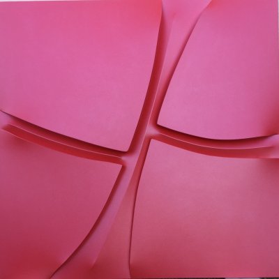 TELA ESTROFLESSA GIUSEPPE AMADIO " OBRA " dimensioni L 150 x H 150 cm.