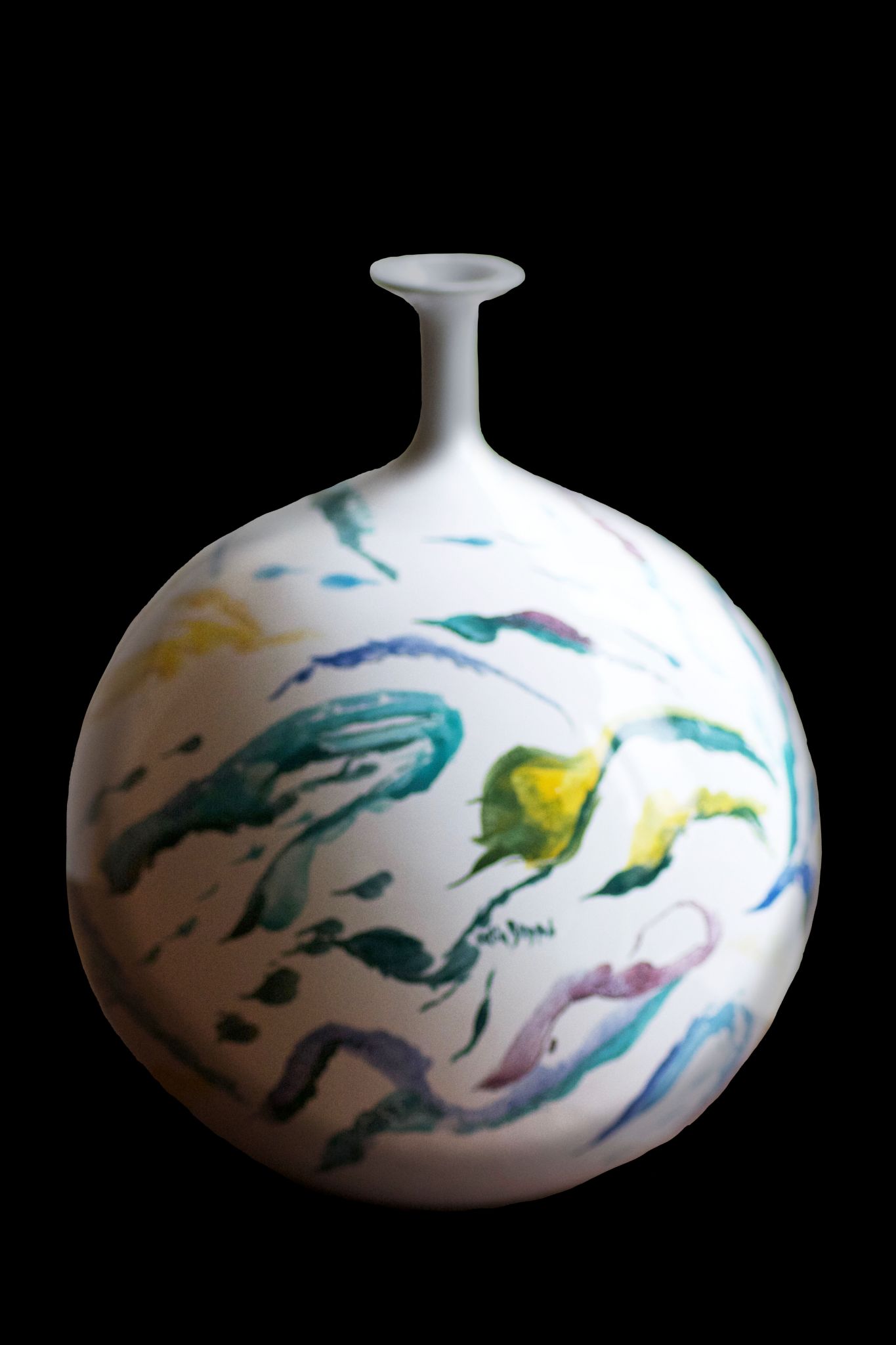 FURNISHING ACCESSORY  KATIA BRUGNOLO "BOCCIA ATOLLI "   size  H 33 x D 30 cm.