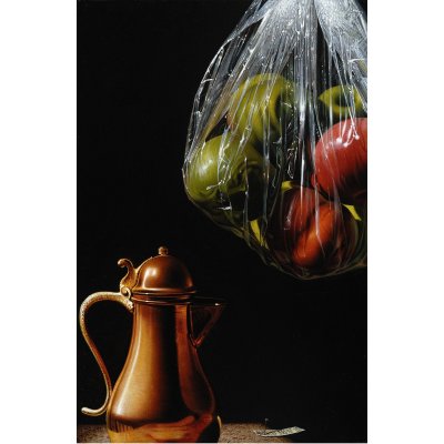 OLIO SU TELA AURELIO BRUNI ' LA CORTIGIANA' dimensioni L 40 x H 60 cm.