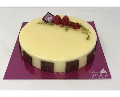 Torta al cioccolato e pistacchio composizione AROMA PISTACCHIO