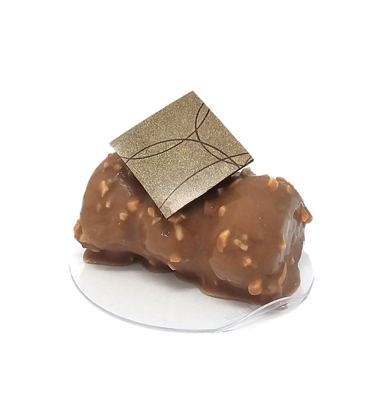 Monoporzione cake al cioccolato al Grand Marnier composizione MORBIDONE