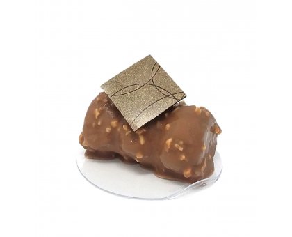 Monoporzione cake al cioccolato al Grand Marnier composizione MORBIDONE