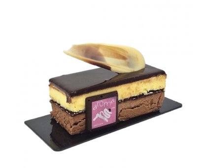 Monoporzione torta VANIGLIA & CIOCCOLATO
