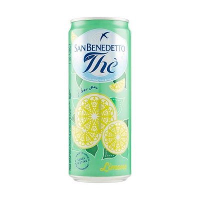 The limone San Benedetto, bibita analcolica, lattina 33cl.