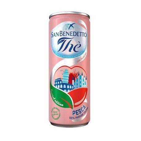 The pesca San Benedetto, bibita analcolica, lattina 33 cl.
