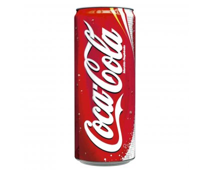 CocaCola gusto classico, bibita analcolica, lattina 33cl.