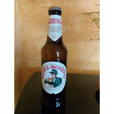 Birra Moretti bionda 4,6% alccol bottiglia vetro 33 cl