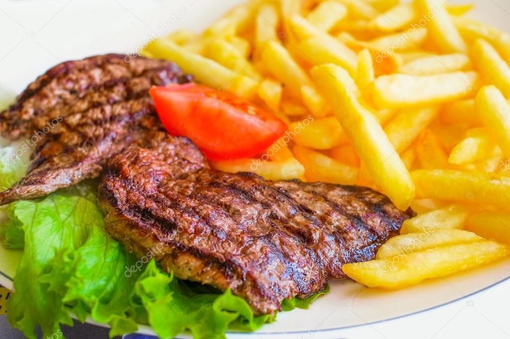 DA ASPORTO: Bisteccona di Manzo gr.300 con Patatine fritte