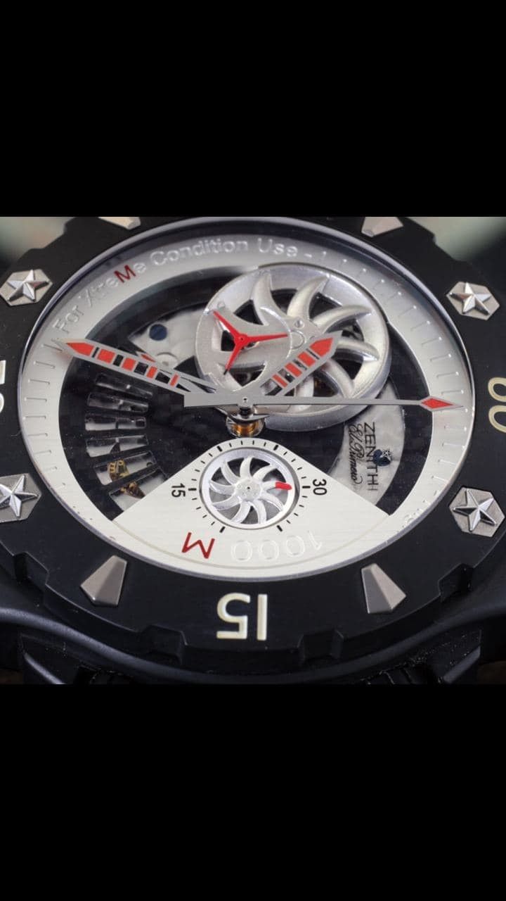 Zenith Defy Xtreme Open El Primero Chronograph Titan Uomo